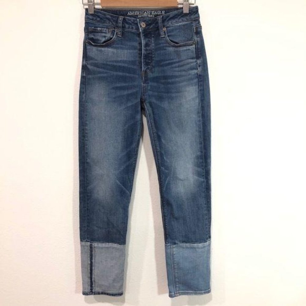 American Eagle Vintage Hi-Rise Patch Jeans - Picture 13 of 13